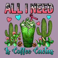 All I Need Is Coffee Cactus Frappe Heavyweight Hoodie | Teevron