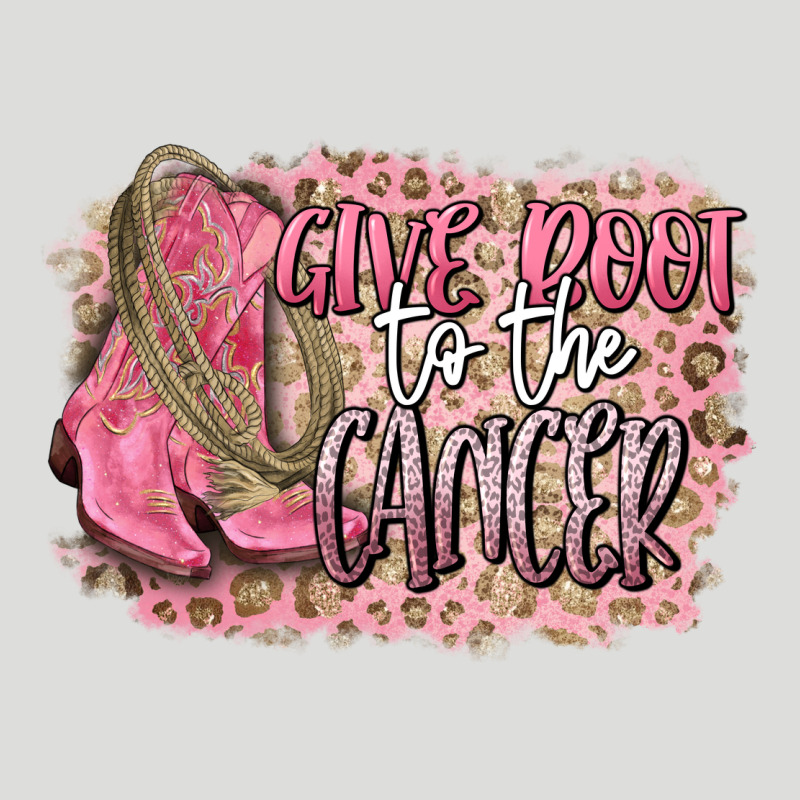 Give Boot To The Cancer Zipper Hoodie by CowGirlArtShop | Teevron