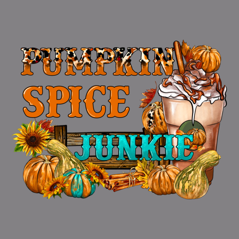 Pumpkin Spice Junkie Heavyweight Hoodie by FaDigitalArtStudio | Teevron