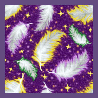 Mardi Gras Feathers Seamless Pattern Vintage Hoodie | Teevron