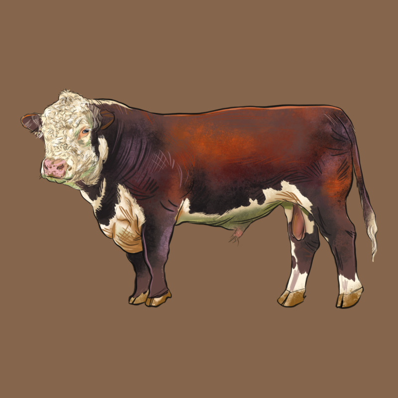 Hereford Bull Premium Tee by LillyAllenDesigns | Teevron