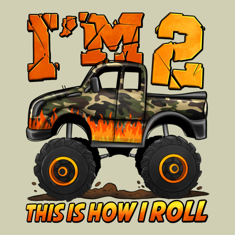 I'm Two This Is How I Roll Monster Truck Birthday Heavy Core Tee by Jasminsmagicworld | Teevron