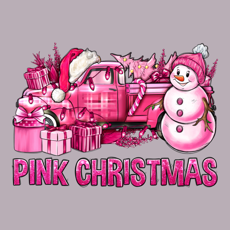 Pink Christmas Truck Vintage Tee by BundleAndBundleShop | Teevron