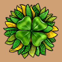 St. Patricks Sunflower With Clover Vintage Tee | Teevron