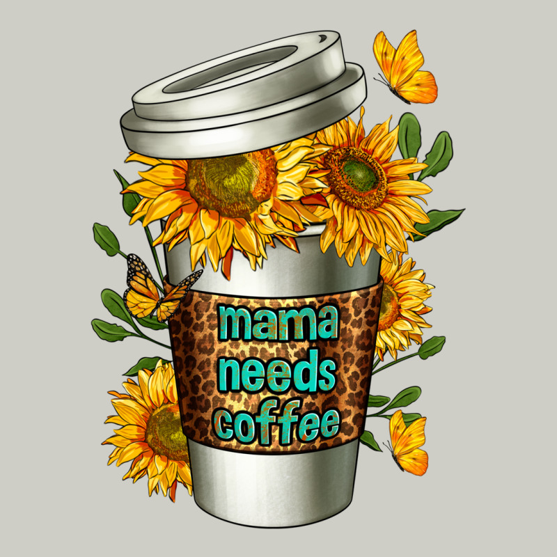 Mama Needs Coffee Cup Heavyweight Hoodie by FaDigitalArtStudio | Teevron