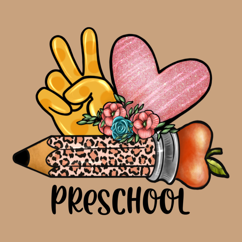 Peace Love Preschool Vintage Tee by JahusDesignShop | Teevron
