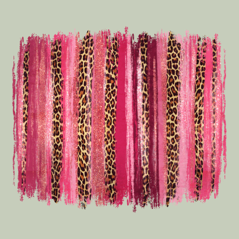 Valentines Day Leopard Glitter Brushstroke Ladies Tee by Jasminsmagicworld | Teevron