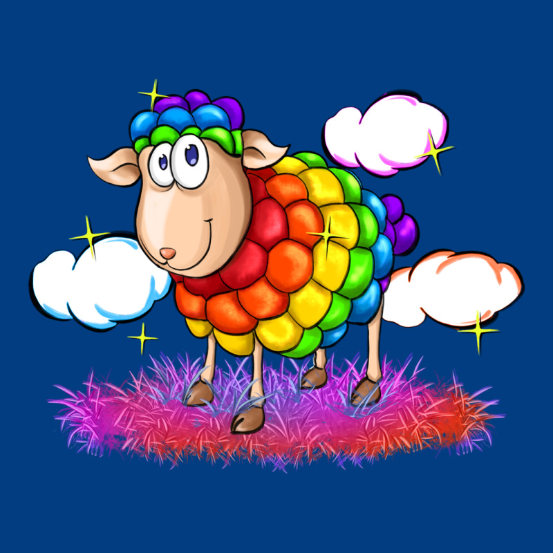 Rainbow Sheep Pride Premium Sweatshirt by FaDigitalArtStudio | Teevron