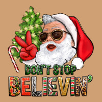 Don't Stop Believing Santa Vintage Tee | Teevron