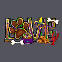 Mardi Gras Love Dog Paw Vintage Hoodie | Teevron