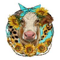 simmental heifer with sunflowers and leopard | Teevron