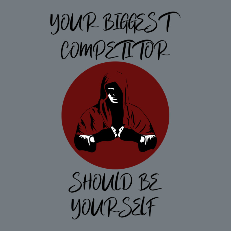 Your Biggest Competitor Heavyweight Sweatshirt by Bettercallsaul | Teevron