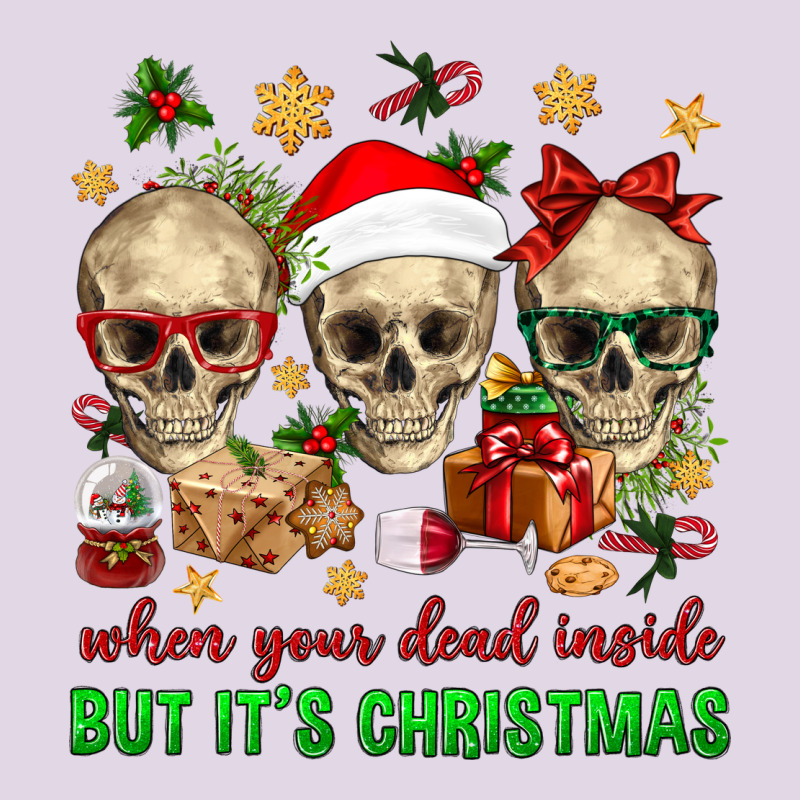 When Your Dead Inside But It's Christmas Classic Tee by BundleAndBundleShop | Teevron
