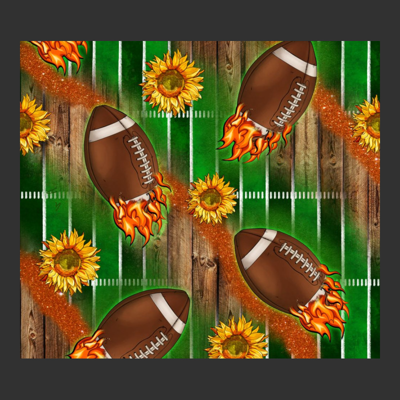 American Football With Sunflower Tumbler Urban Heavy Tee by BundleAndBundleShop | Teevron