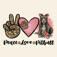 Peace Love Pitbull Vintage Tee | Teevron