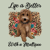 Life Is Better With A Maltipoo Ladies Tee | Teevron