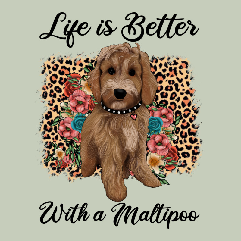 Life Is Better With A Maltipoo Ladies Tee by BarkalooDesign | Teevron