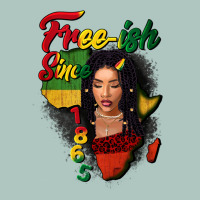 Free-ish Since 1865 Black Woman Premium Sweatshirt | Teevron