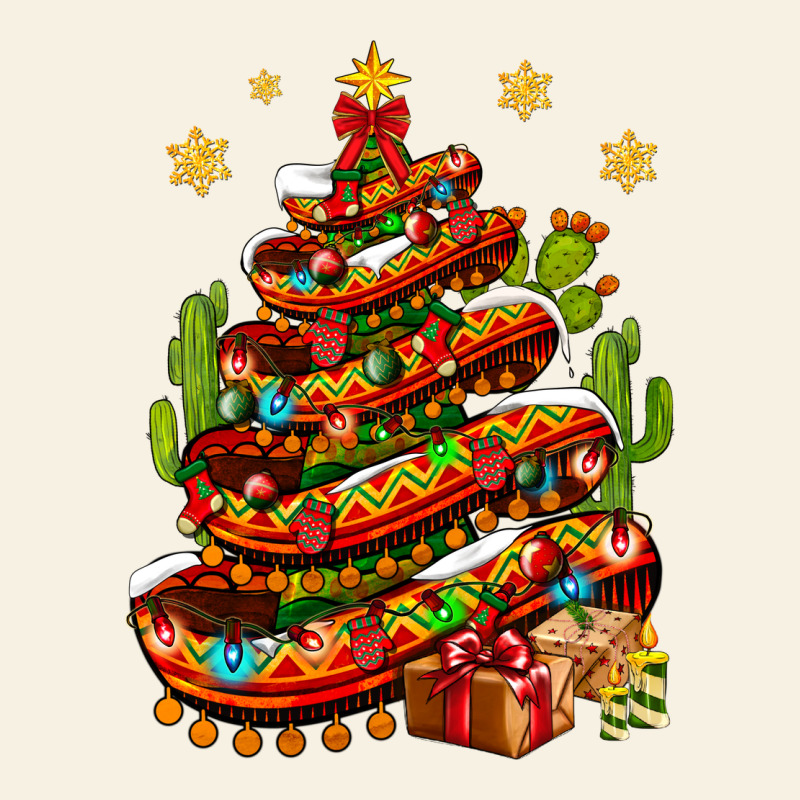 Christmas Feliz Navidad Sombrero Tree Vintage Tee by BundleAndBundleShop | Teevron