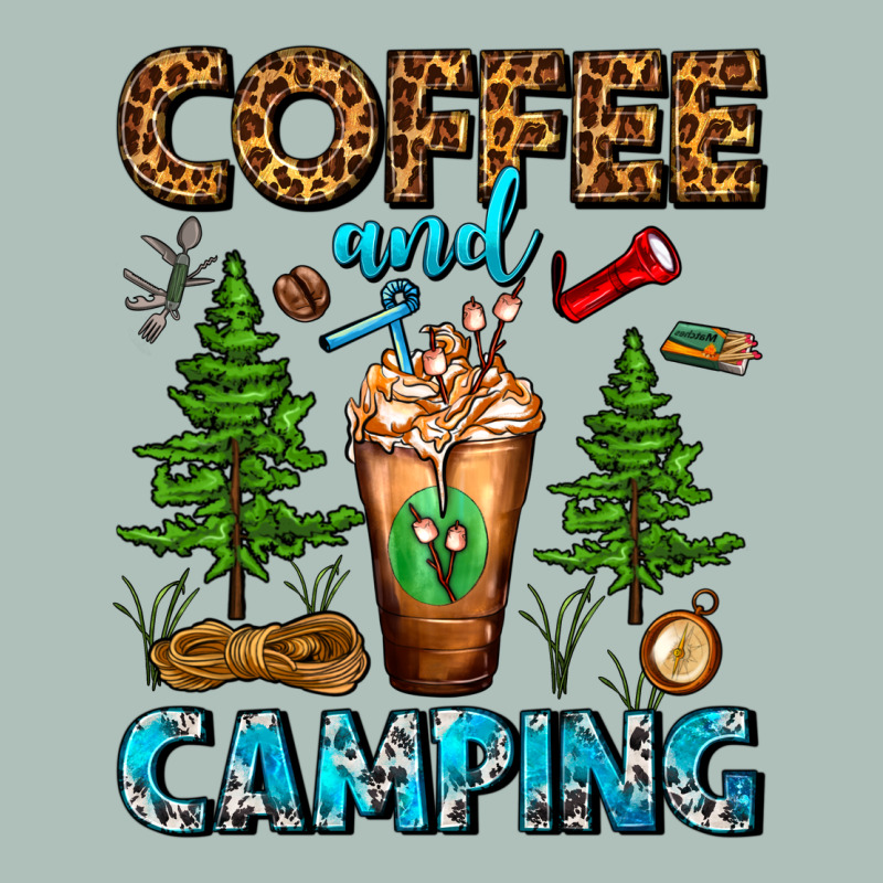 Coffee And Camping Frappe Heavyweight Hoodie by FaDigitalArtStudio | Teevron