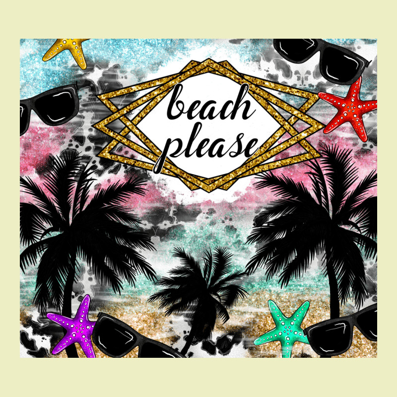 Beach Please Urban Hoodie by CowhideDigitalArt | Teevron