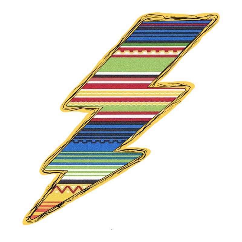 Yellow Aztec Patterned Lightning Long Sleeve Tee by Bettercallsaul | Teevron