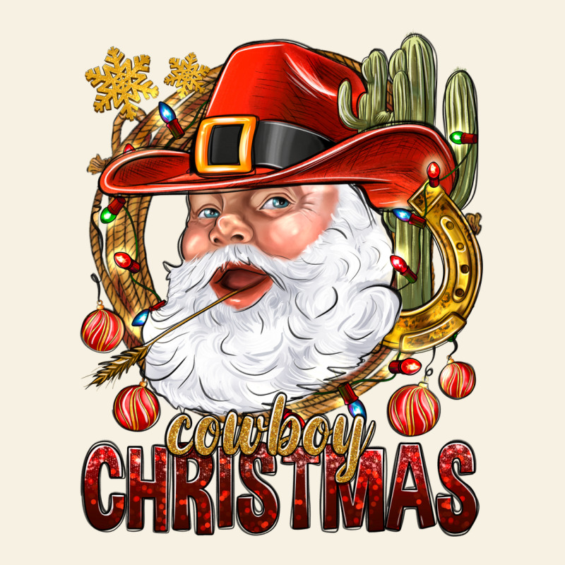 Cowboy Christmas Santa Vintage Tee by BundleAndBundleShop | Teevron