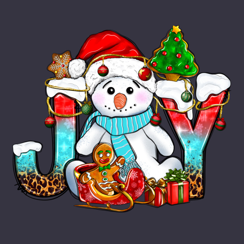 Joy Christmas With Snowman Bbs Vintage Hoodie by BundleAndBundleShop | Teevron