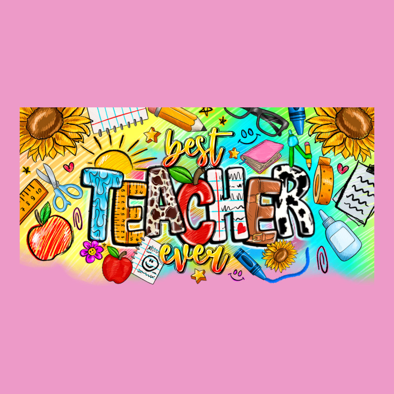 Best Teacher Ever Urban Hoodie by CowhideDigitalArt | Teevron