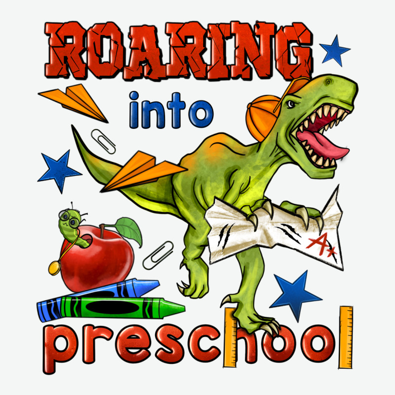 Roaring Into Preschool Urban Heavy Tee by BundleAndBundleShop | Teevron