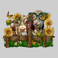 Hereford Bull And Heifer With Sunflowers Premium Tee | Teevron