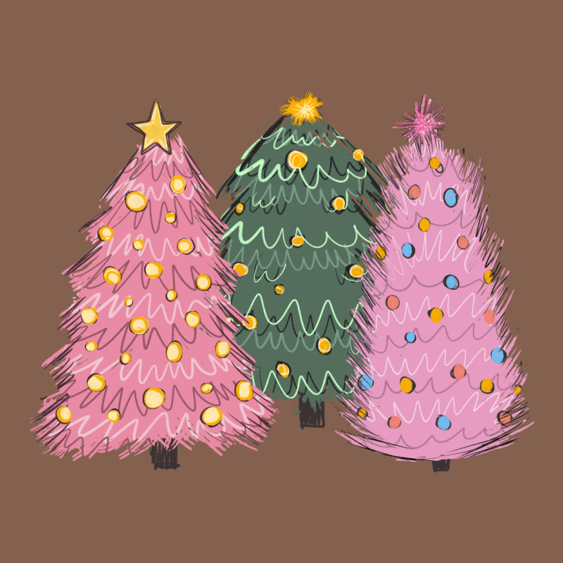 Christmas Trees Zipper Hoodie by CowGirlArtShop | Teevron