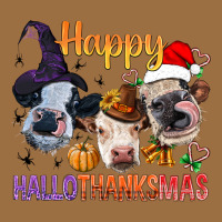 Happy Hallothanksmas Cows Vintage Tee | Teevron