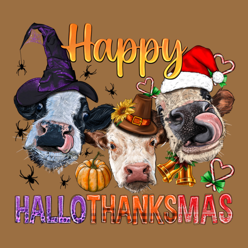 Happy Hallothanksmas Cows Vintage Tee by BundleAndBundleShop | Teevron