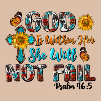 God Is Within Her She Will Not Fail Urban Heavy Tee | Teevron