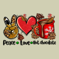 Peace Love  Hot Chocolate Heavy Core Tee | Teevron