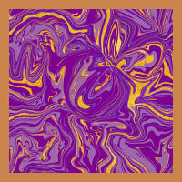 Abstract Mardi Gras Seamless Pattern Heavyweight Hoodie | Teevron