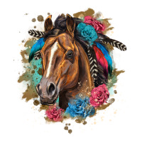 Quarter Horse Floral Premium Tee | Teevron