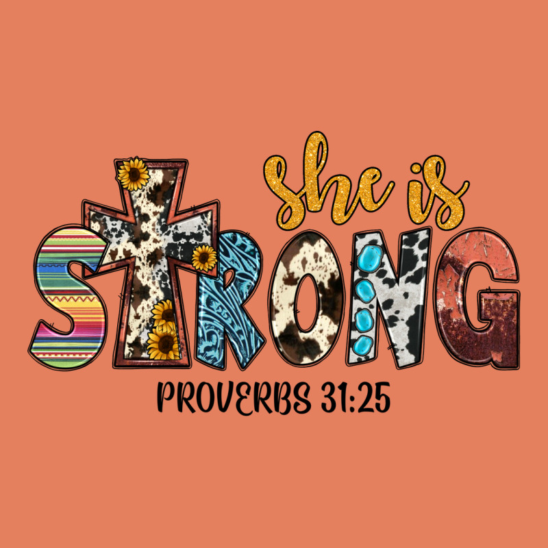 She İs Strong Proverbs 31 25 Classic Tee by JahusDesignShop | Teevron