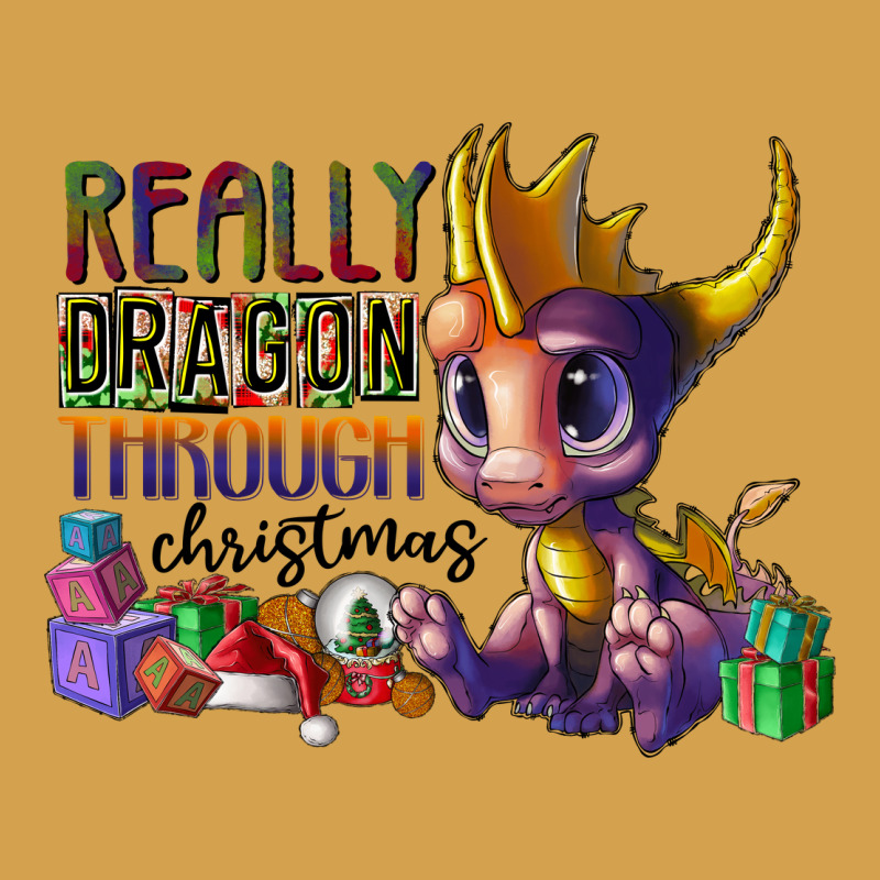 Real Dragon Through Christmas Urban Hoodie by CowhideDigitalArt | Teevron