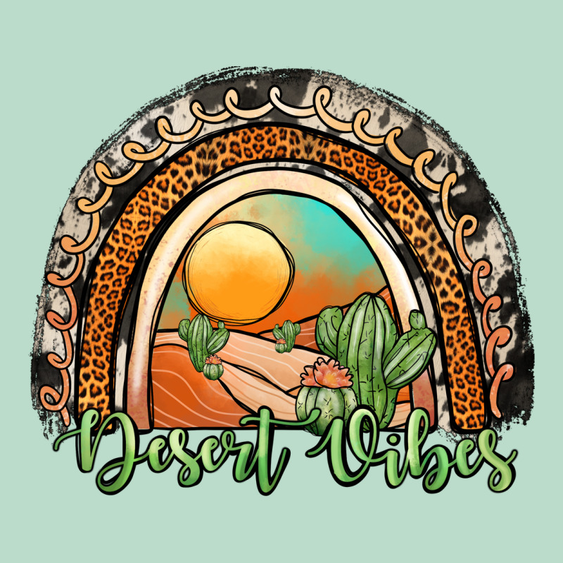 Desert Vibes Rainbow Premium Hoodie by JahusDesignShop | Teevron