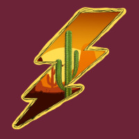 Cactus Sunset Lightning Long Sleeve Tee | Teevron