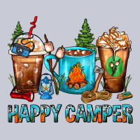 Happy Camper Coffee Cups Heavyweight Hoodie | Teevron