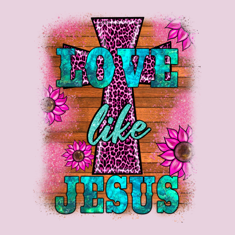Love Like Jesus Ladies Tee by BarkalooDesign | Teevron
