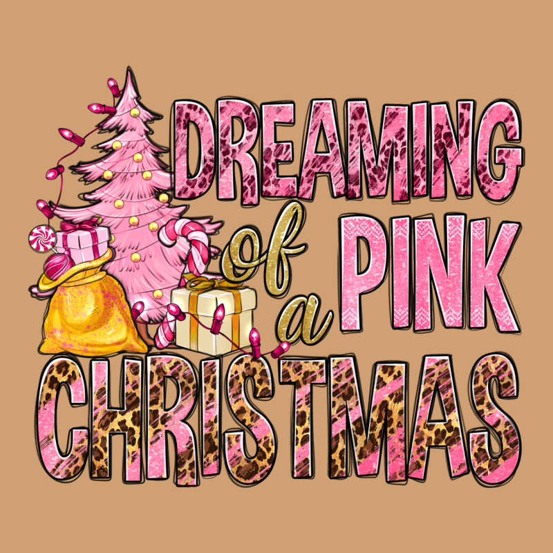 Dreaming Of A Pink Christmas Vintage Tee by BundleAndBundleShop | Teevron
