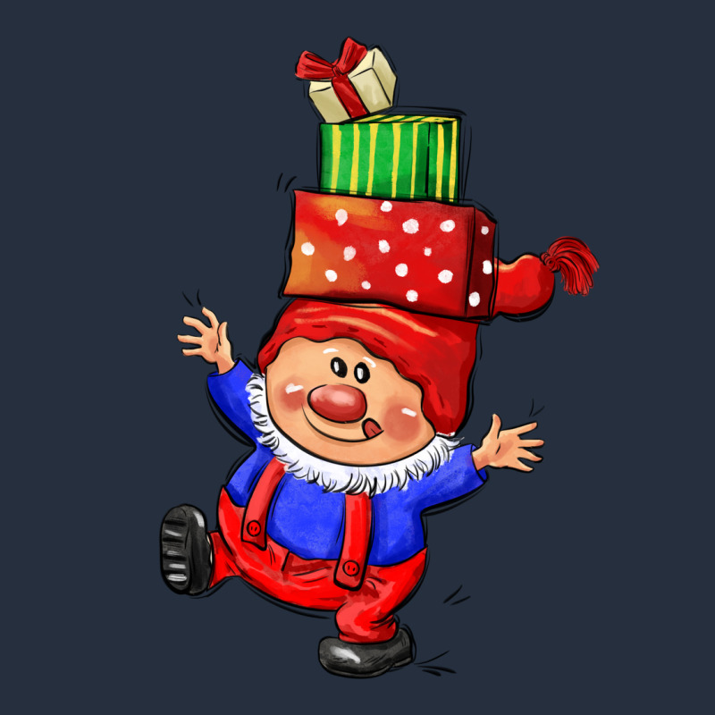Cute Christmas Gnome Zipper Hoodie by CowGirlArtShop | Teevron