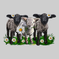 Baby Sheeps With Daisies Premium Tee | Teevron