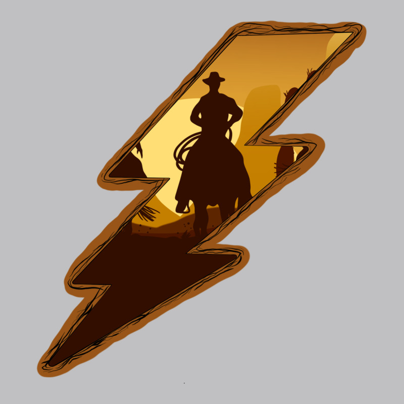 Cowboy Sunset Lightning Long Sleeve Tee by Bettercallsaul | Teevron