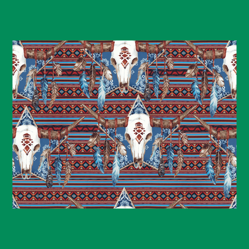 Bull Skull Pattern Urban Hoodie by CowhideDigitalArt | Teevron