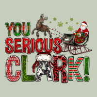 You Serious Clark With Santa Sleigh Classic Tee | Teevron